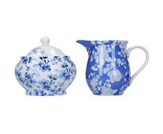 Mikasa MKHAMSUGCRE Hampton Pot à lait et sucrier en porcelaine