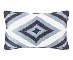 Dutch Decor Insignia â Coussin, 30x50 cm, Bleu - Coton