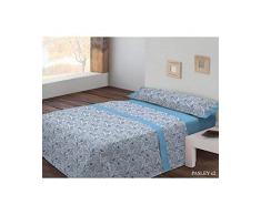 Gale Hayman Style Javier larrainzar Pasley draps 205x135x3 cm Bleu