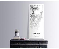 Bonamaison DÃ©coration Murale en Toile, Multicolore, 60 x 140 cm