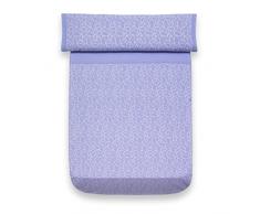 San Carlos Provence draps imprimÃ©es, algodÃ³n-poliÃ©ster, Violet, Lot de 3 240x270x3 cm Violet