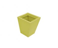 Europalms 83011761 Vase en Fibre de Verre, Jaune, 39 x 45 cm, Taille Unique