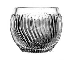 Crystaljulia 9272 Vase en cristal au plomb Transparent