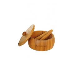 Bambum Bcgo01Â Gocce-3Â pcs Sucrier, Marron