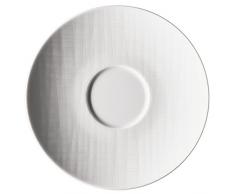 Rosenthal 11770-800001-10421 Soucoupe Bol Bouillon Porcelaine, Blanc, 20,3 x 20,3 x 9 cm