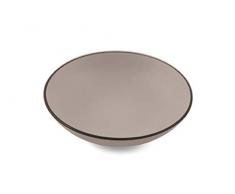 Villa DEste Home Tivoli 2191818 Lot de 6 assiettes creuses Kora Gris