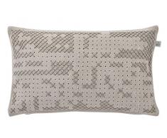 Dutch Decor Felt â Coussin, 30x50 cm, Taupe
