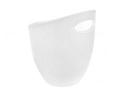 Home Igloo Seau Ã Champagne, Acrylique, Blanc