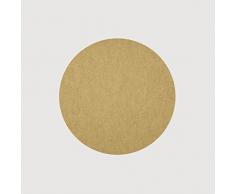 Fiberixx Lot de 18 Dessous de Verre Sable