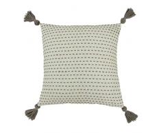 furn. Ezra Coussin Garni de Plumes, Gris, 50 x 50cm