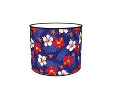 Abat-jours 7111307073147 ImprimÃ© Anais Lampadaire, Tissus/PVC, Multicolore