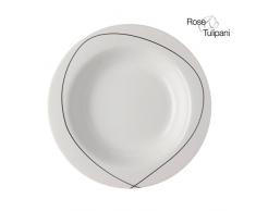 PORCELLANA Bol Ã Soupe, Porcelaine, Bleu, 0.1Â x 0.1Â x 0.1Â cm