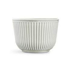 KÃ¤hler Hammershoi Pot de Fleurs en Porcelaine Gris Clair 26 cm