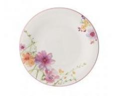 Villeroy & Boch - Assiette de Petit-Déjeuner Mariefleur Basic, Assiette Ronde au Décor Floral en Porcelaine Premium, Compatible Lave-Vaisselle, 21 cm