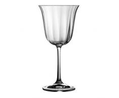 Crystaljulia 04404 Verre Ã vin en cristal de plomb 220 ml