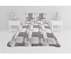 Soleil docre Corinne Boutis, Couvre, jeté de lit, Polyester, Multicolore, 260 x 240 cm