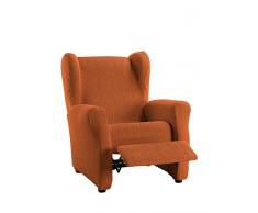 Martina Home Emilia Housse Fauteuil Relax, Tissu, Orange, 33Â x 8Â x 42Â cm