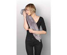 Kanguru 1121 George Moon Bouillotte Longue avec Petite Poche Caoutchouc/PVC/Polyester Gris 72 x 12 x 2 cm