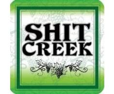 Boxer Gifts Dessous de Verre Inscription Shit Creek