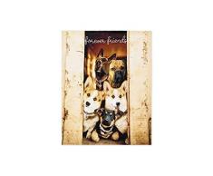 maryplaid Plaid 130 x 160 cm, Multicolore, Unique