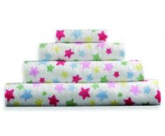 Cath Kidston Ã©toiles filantes Gant de Toilette en Tissu Ã©ponge Multicolore 30 x 30 cm