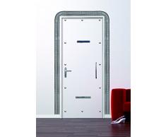 plage 141601 Detroit Sticker Tour de Porte 265 cm x 126 cm