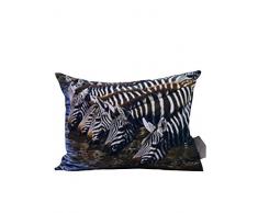 STAPELGOED - 5 Pièces - 50 x 40 cm Coussin en Coton Motif zèbre