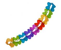 Decor Service Guirlande Papier Multicolore 3,6 m