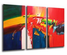 Tableau Moderne Photographique, Impression sur bois, Image dart abstrait, 97 x 62 cm, ref. 26175