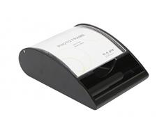 Deknudt Frames S58RF3 Porte Photo Plexi pour Trombones ou Post-It Noir 8 x 8 cm