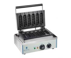 Helloshop26 3614061 Gaufrier épi rond professionnel, 1500 W