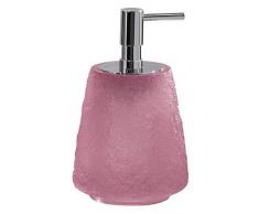 Gedy Irina Distributeur de Savon, résine, Rose, 9.9 x 9.9 x 16