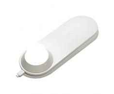 Yeeligh YLYD04YI Yeelight, Charge Rapide sans Fil, magnétique détachable, veilleuse LED, respectueuse des Yeux, Blanc