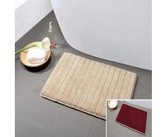 Rideau de Douche en Textile Duck River, Rouge/Marron Clair, 17x24