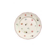 Villeroy & Boch 10-2395-2640 Assiette à Dessert Porcelaine Rouge 22 x 23 x 7 cm 1 Assiette