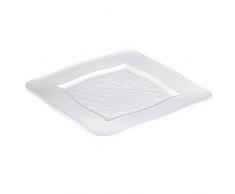 PORCELLANA Florentina Assiette carrée 8 Nylon/A