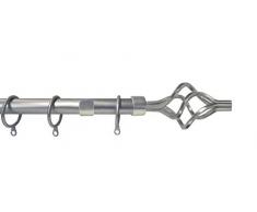 easy Tringle à Rideau 120-210 Nichelato