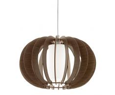 Eglo Lampe Suspension à 40 cm Nickel mat