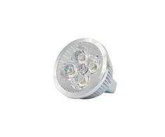 Jamara LED Spot MR16 GU5.3, 4 W, froid blanc, 700453