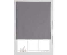 Estoralis 29498 Store Enrouleur Occultant, Polyester, Gris, 130 x 230 cm