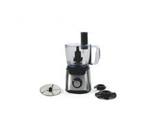 Galileo Casa 5900987 Robot de cuisine multifonction 600 W en plastique, acier/argent