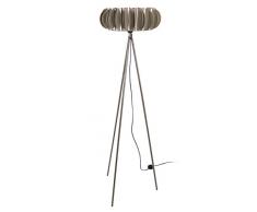 Tosel 50508 Lampadaire Tiago Acier 60 W E27 Taupe