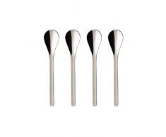 Villeroy & Boch Coffee Passion Cuillère à café, Lot de 4, Acier inoxydable