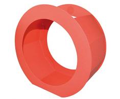 Marpa Jansen Anneaux de Lanterne Ronds â en Carton Photo colorÃ© â Ã Coller â (Ã 22 cm, Profondeur env. 10 cm - FenÃªtre : Environ Ã 16 cm, 5 piÃ¨ces, 300 g/m2, rotorange.