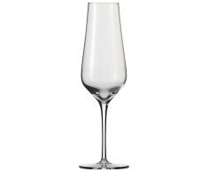 Schott Zwiesel 113766 Verre à Champagne, Verre, Transparent, 6 unités