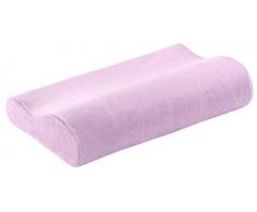 Oreillers et matelas de santé Elsa - Housse de rechange 70/9 cm lilas