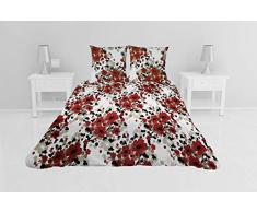 Soleil docre Cecile Boutis, Couvre, jetÃ© de lit, Polyester, Multicolore, 260 x 240 cm