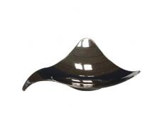 Garcia de Pou TRISI Chemin de Table, Plastique, Argent, 39x35x18,7 cm