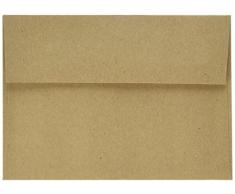 Leader Papier Enveloppes Produits A7Â 5,25Â x 7.25-inch 2Â peggable-Kraft