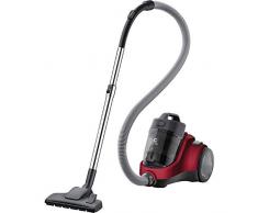 Tornado TOC41-ANIM - Aspirateur TraÃ®neau sans Sac - SystÃ¨me de Filtration en 4 Ãtapes et Consommation dÃnergie RÃ©duite - Couleur : Rouge PastÃ¨que